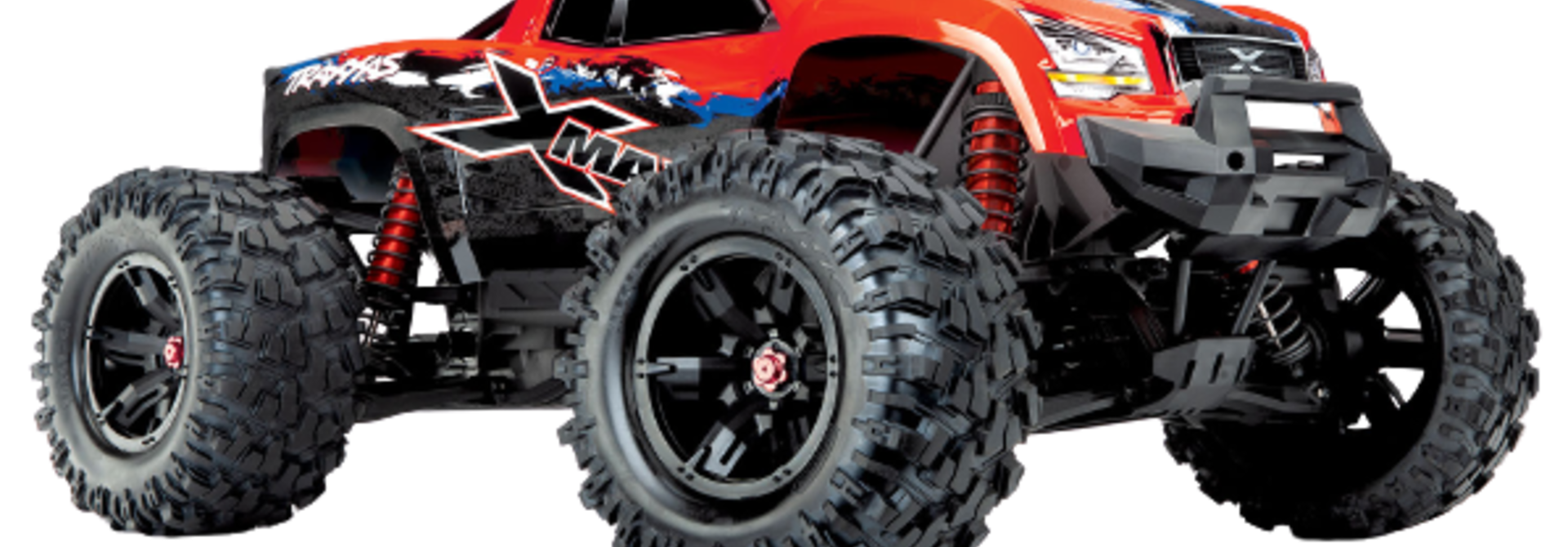 Traxxas X-Maxx 4WD VXL-8S Monstertruck TQi TSM (no battery/charger), RedX V2 TRX77086-4REDX