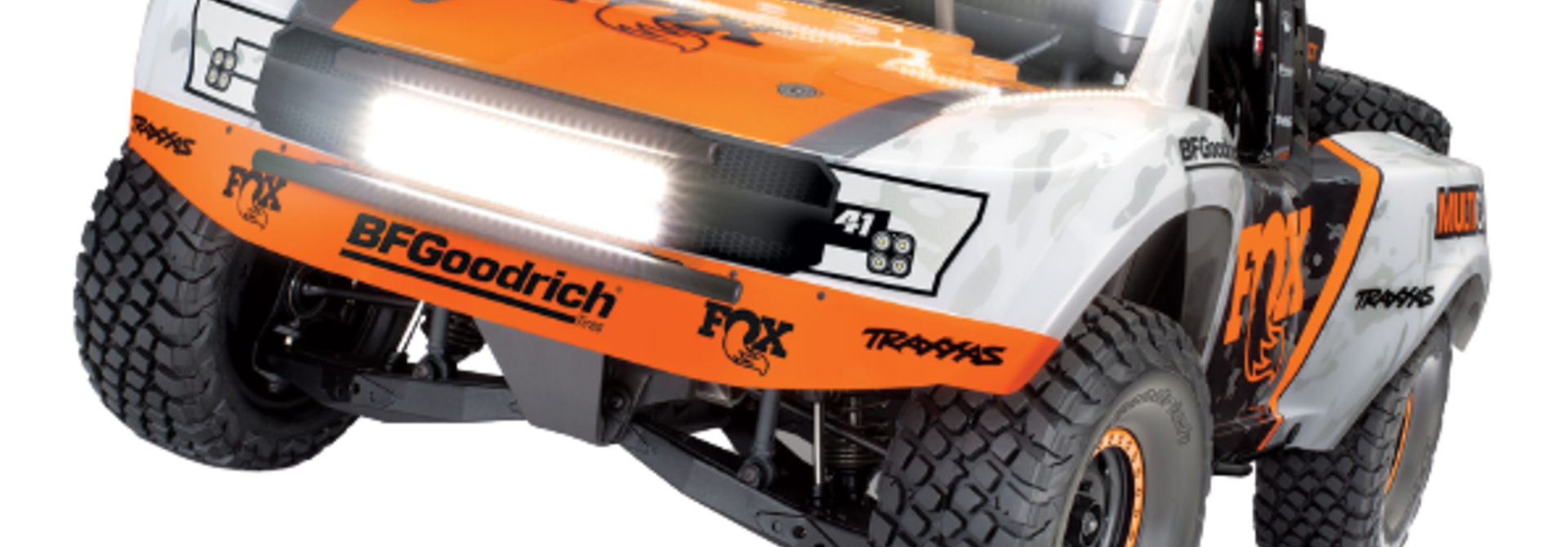 Traxxas Unlimited Desert Racer 4WD incl LED, TQi VXL-6S (no bat/chrg), Fox