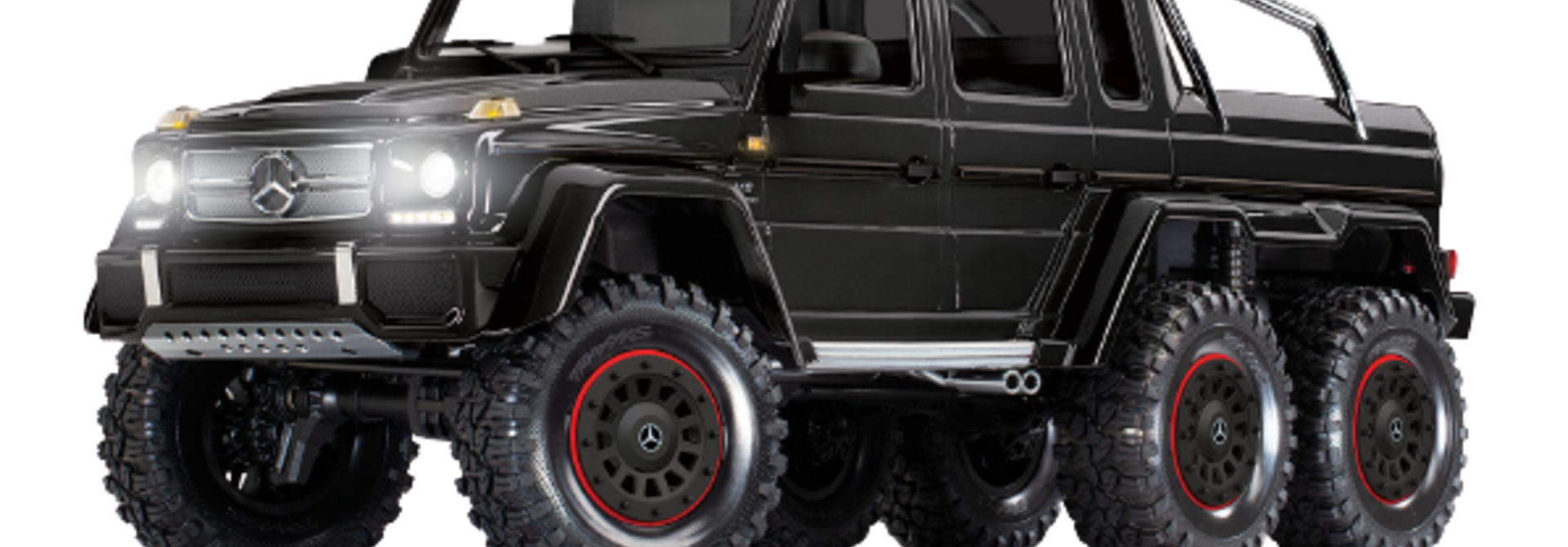 Traxxas TRX-6 Mercedes-Benz G 63 AMG Body 6X6 Electric Trail Truck Black TRX 88096-4B