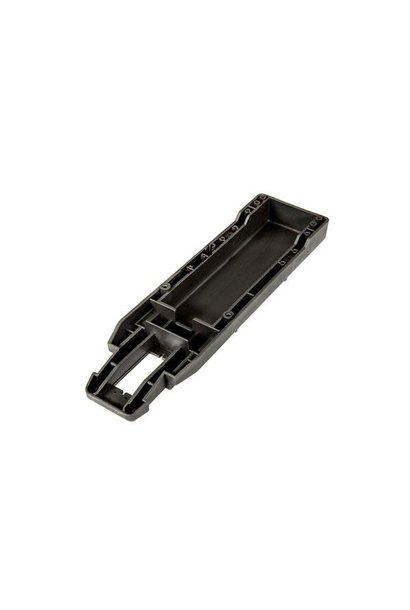 Main chassis (black) (164mm long battery compartment) (fits both flat and hump style battery packs) (use only with #3626R ESC mounting plate)