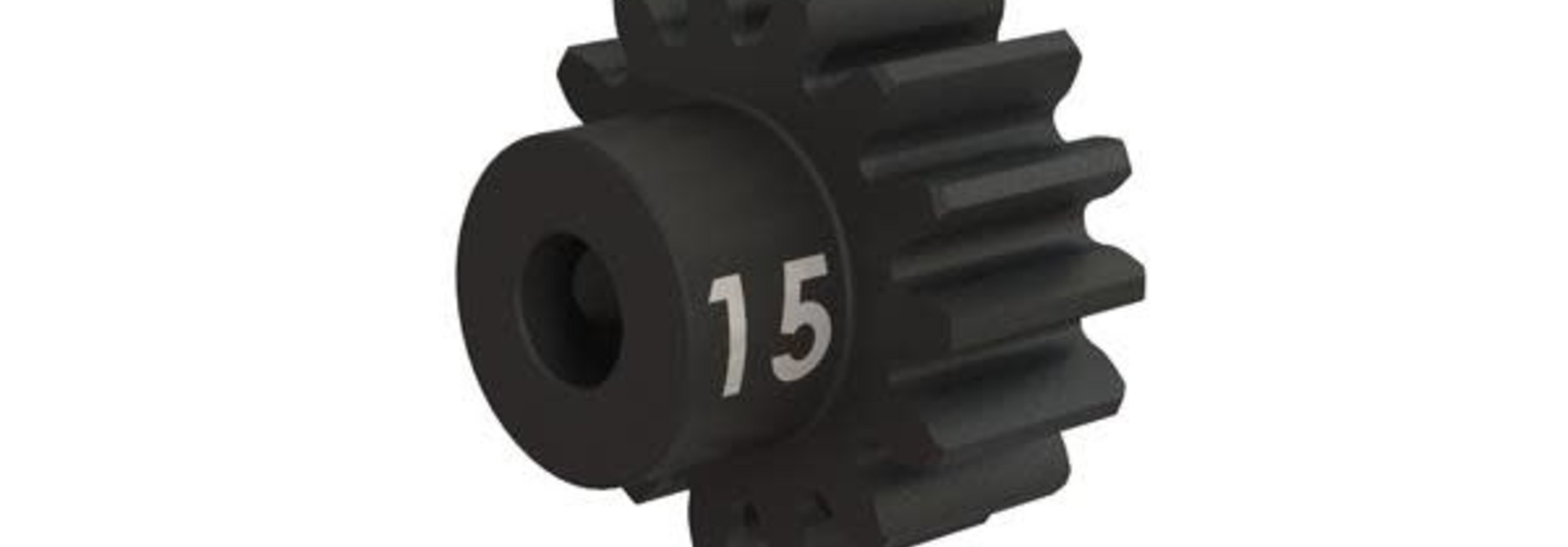 Gear, 15-T pinion (32-p), heavy duty (machined, hardened ste, #TRX3945X