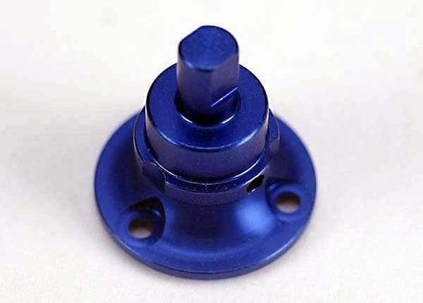 Blue-anodized, aluminum differential output shaft (non-adjus, TRX4846-2