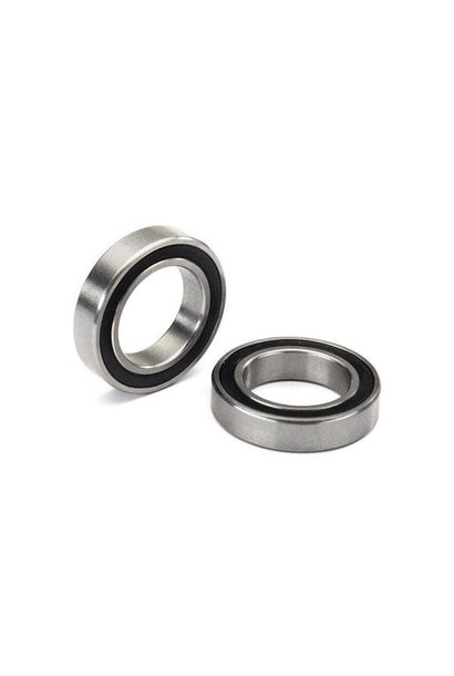 Ball bearing, black rubber sealed (20x32x7mm) (2)