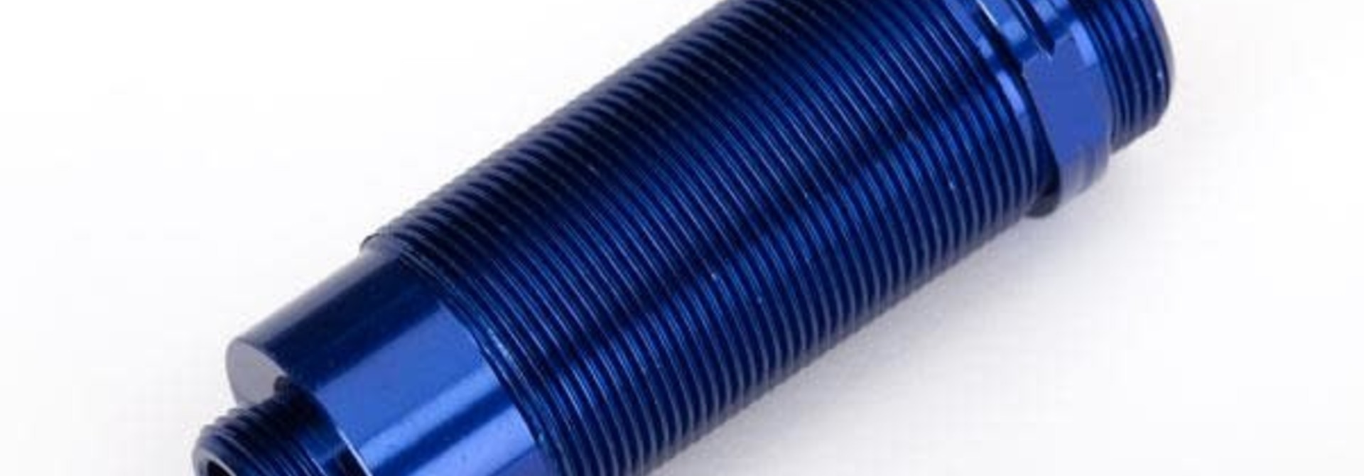 Body, GTR xx-long shock, aluminum (blue-anodized) (PTFE-coated bodies) (1)