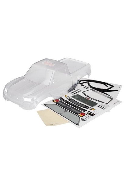 Body, TRX-4 Sport (clear, trimmed, die-cut for LED light kit, requires painting), TRX8111R