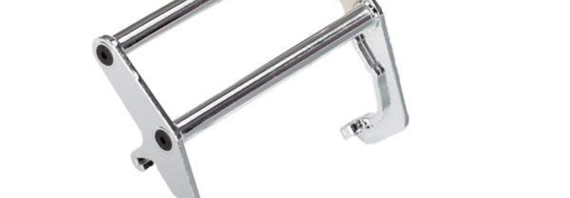 Push bar, bumper, chrome (assembled) (fis #8137 bumper), TRX8138