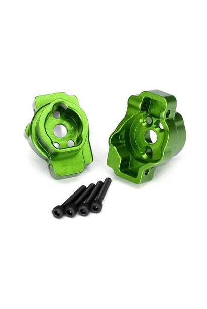 Portal drive axle mount, rear, 6061-T6 aluminum (green-anodized) (left and right
