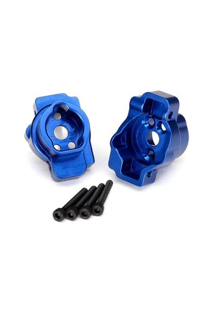 Portal drive axle mount, rear, 6061-T6 aluminum (blue-anodized) (left and right)