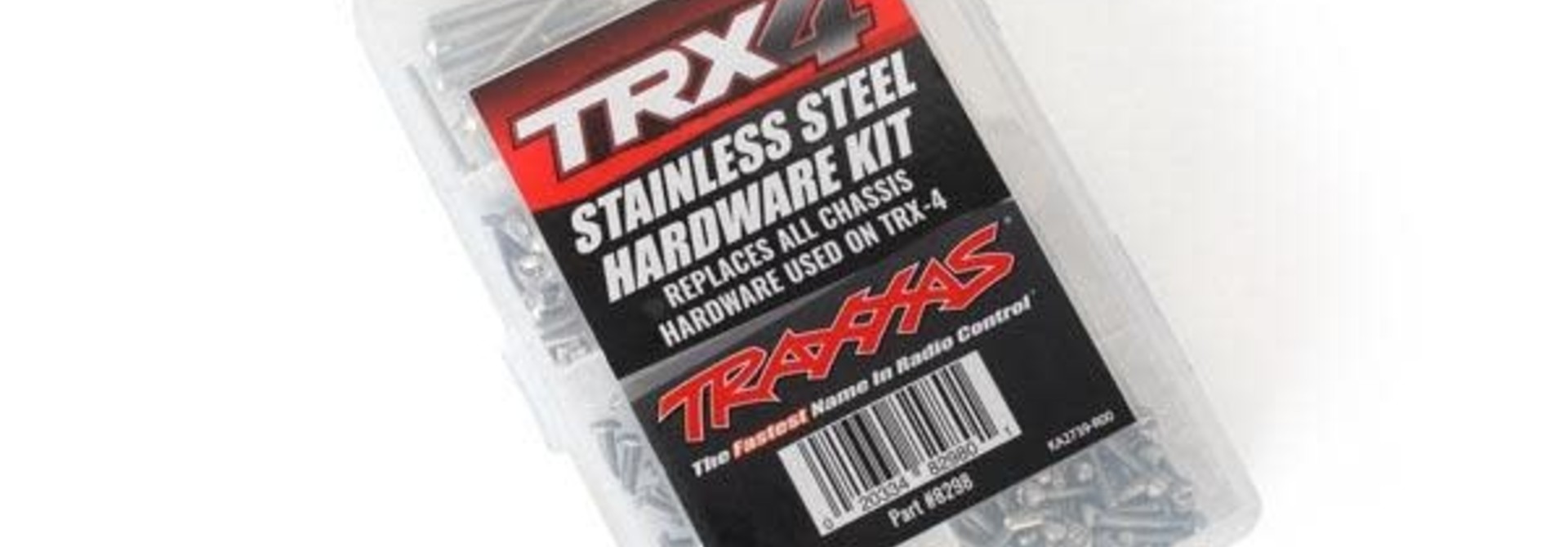 Hardware kit, stainless steel, TRX-4 (contains all stainless steel hardware used