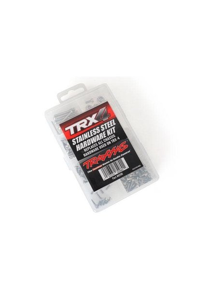 Hardware kit, stainless steel, TRX-4 (contains all stainless steel hardware used