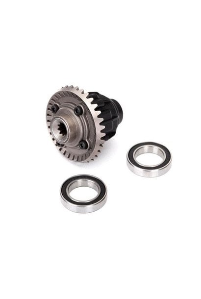 Differential, rear (fully assembled), TRX8576