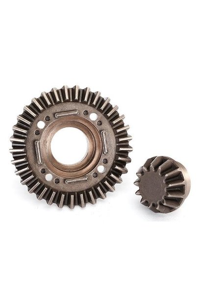 Ring gear, differential/ pinion gear, differential (rear)