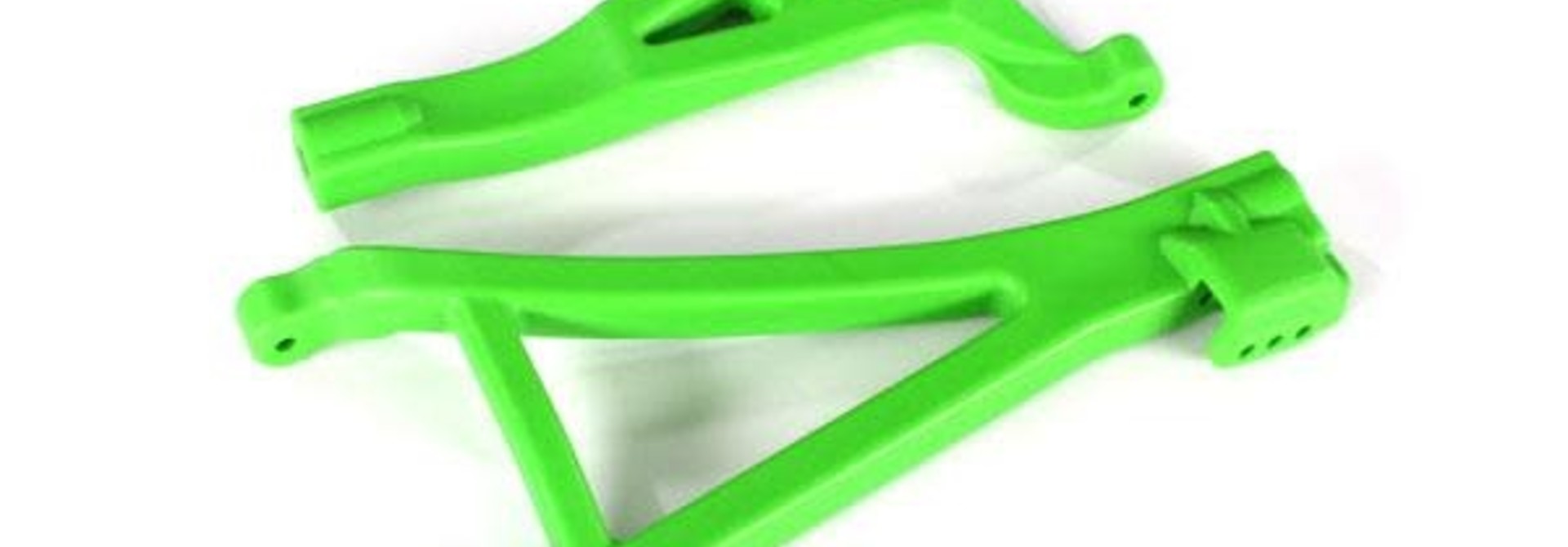 Suspension arms, green, front (right), heavy duty (upper (1)/ lower (1))