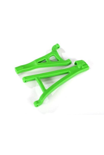 Suspension arms, green, front (left), heavy duty (upper (1)/ lower (1))