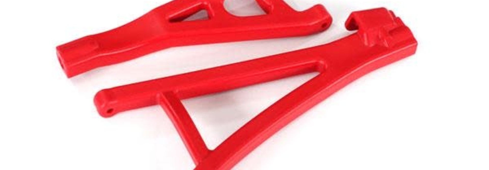 Suspension arms, red, front (left), heavy duty (upper (1)/ lower (1))