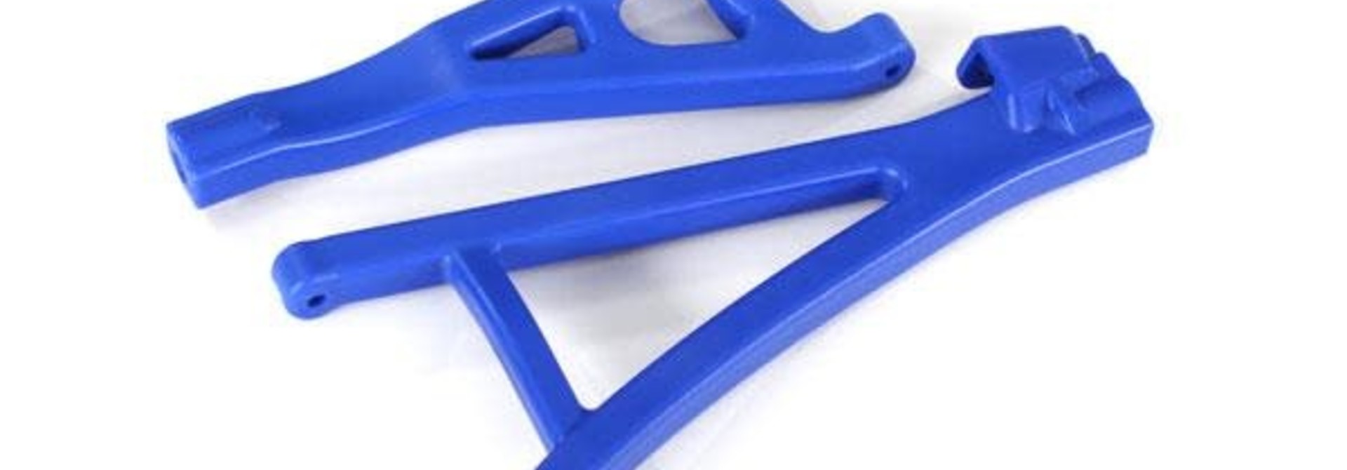 Suspension arms, blue, front (left), heavy duty (upper (1)/ lower (1))