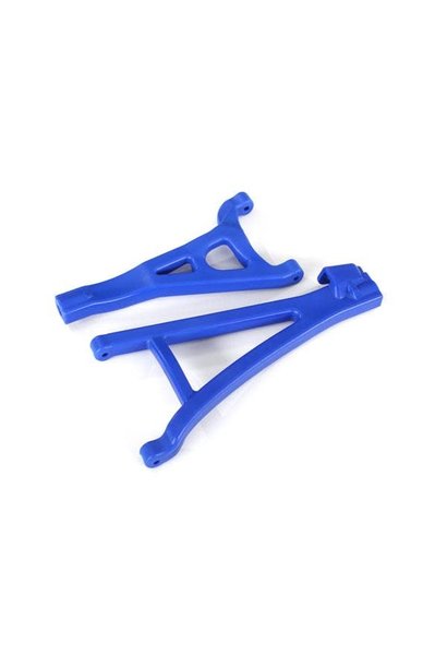 Suspension arms, blue, front (left), heavy duty (upper (1)/ lower (1))