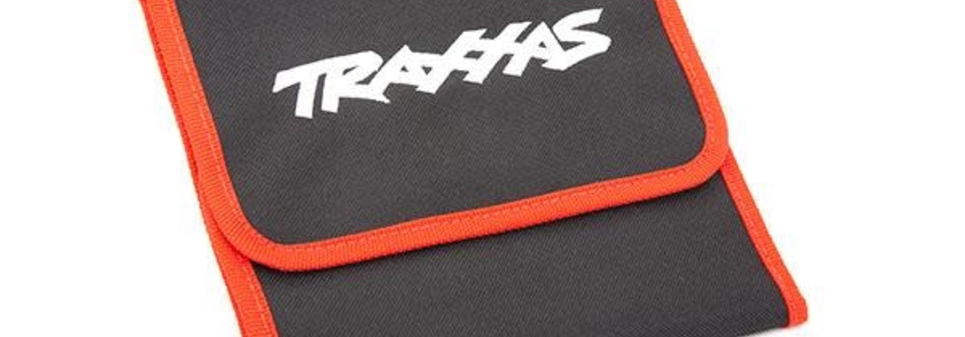 Tool pouch, red (custom embroidered with Traxxas logo)