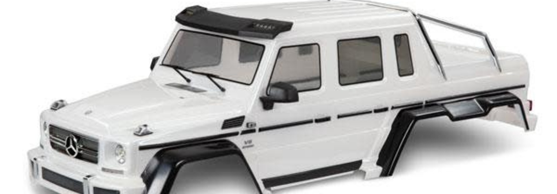 Body, Mercedes-Benz G 63, complete (pearl white) (includes grille, side mirrors, door handles, & windshield wipers)