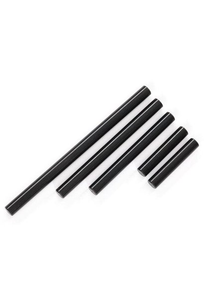 Suspension pin set, front (left or right) (hardened steel), 4x64mm (1), 4x22mm (