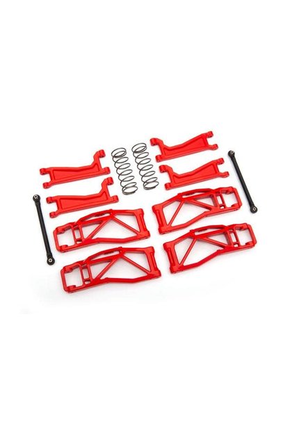 Suspension kit, WideMaxx, red, includes extended outer half shafts