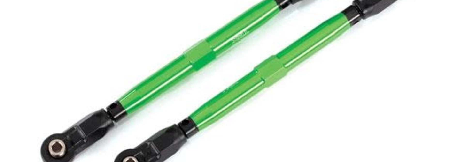 Toe links, Wide Maxx (TUBES 6061-T6 aluminum (green-anodized))
