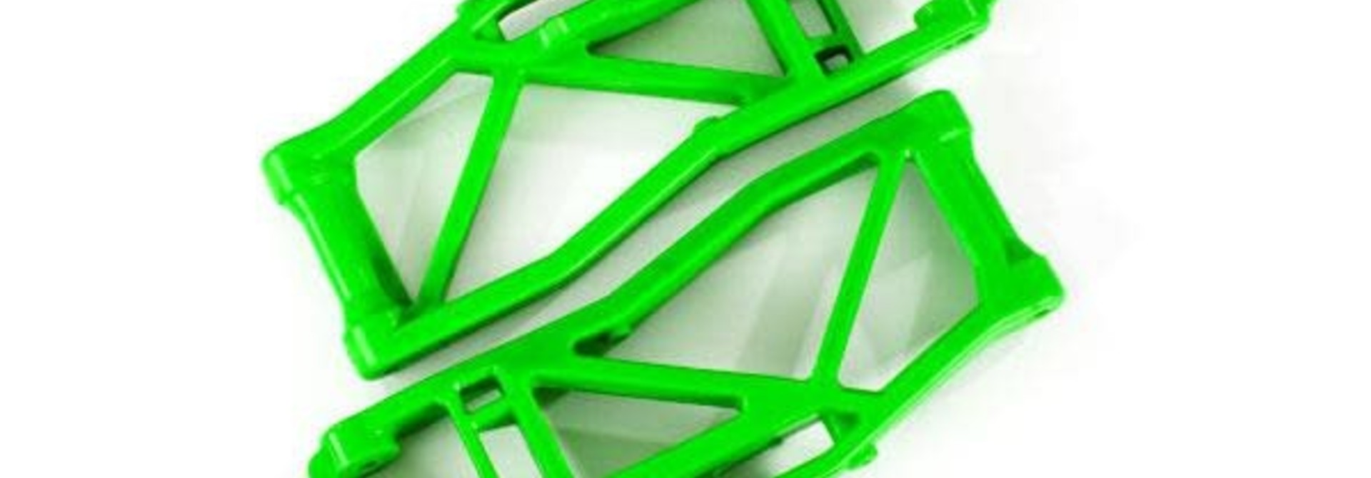 Suspension arms, lower, green (left and right, front or rear) (2) (for use with
