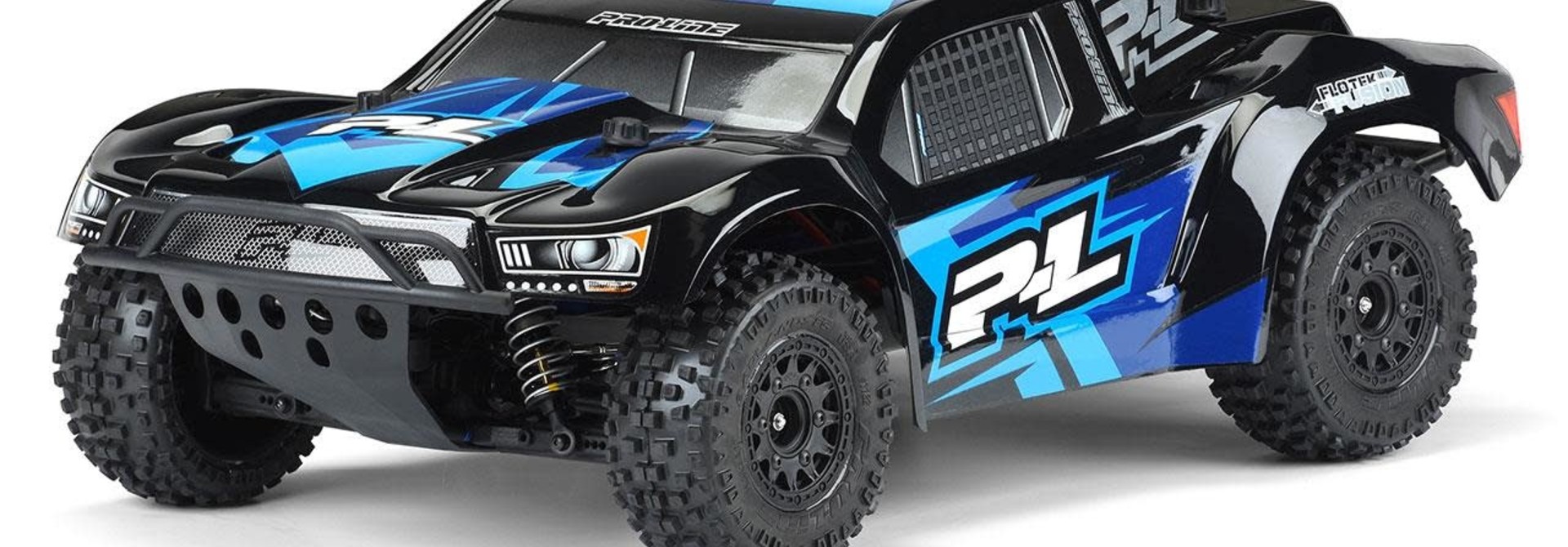 Pre-Cut Flo-Tek Fusion Tough-Color (Black) Body for PRO-Fusion SC 4x4, Slash 2wd, Slash 4x4, SC6.1, 22SCT™ & SCTE™