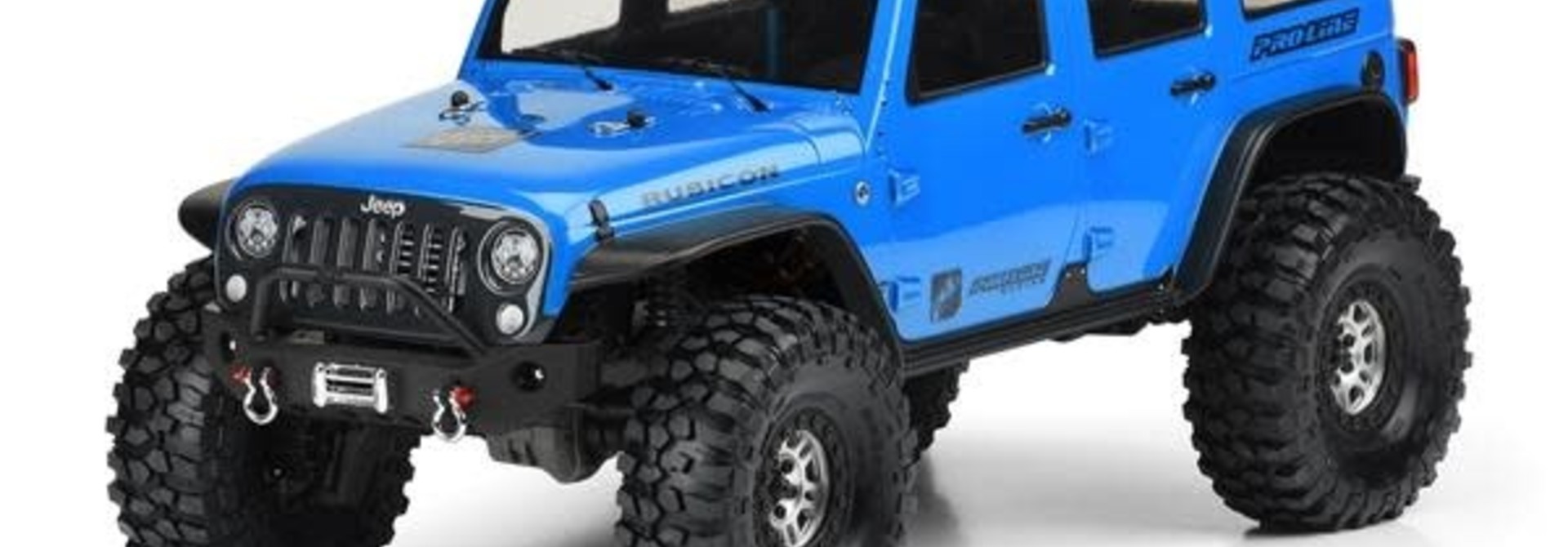 Jeep Wrangler Unlimited Rubicon Clear Body for TRX-4