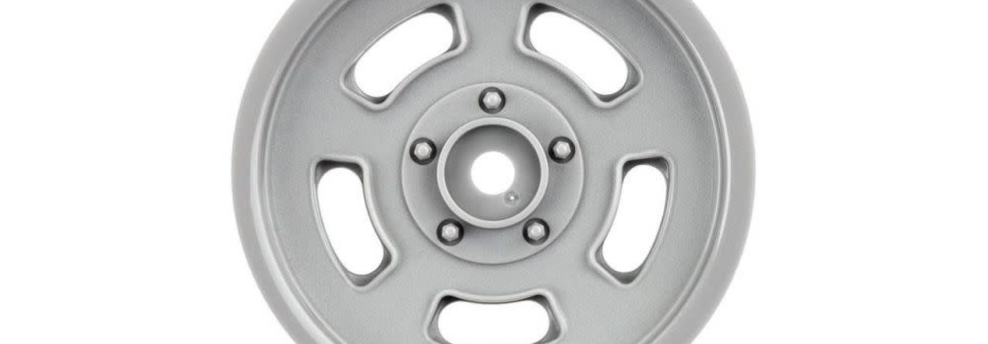 Slot Mag Drag Spec 2.2" Stone Gray Front Wheels (2) for Slash 2wd & AE DR10 (using 2.2" 2WD Buggy Front Tires)