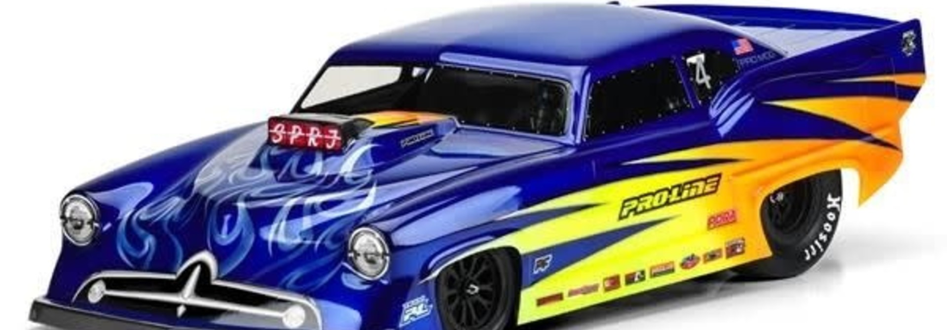 Super J Pro-Mod Clear Body for Slash 2wd Drag Car