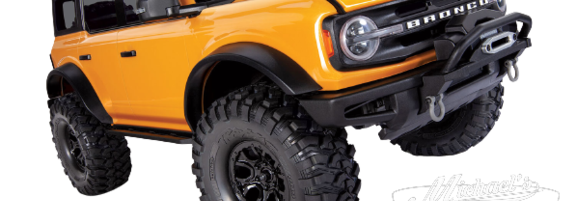 Traxxas TRX-4 Scale and Trail Crawler with 2021 Ford Bronco Body ORANGE TRX92076-4ORNG