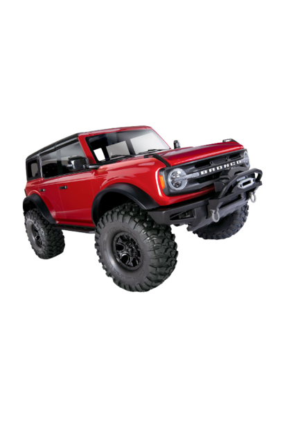 Traxxas TRX-4 Scale and Trail Crawler with 2021 Ford Bronco Body RED TRX92076-4RED