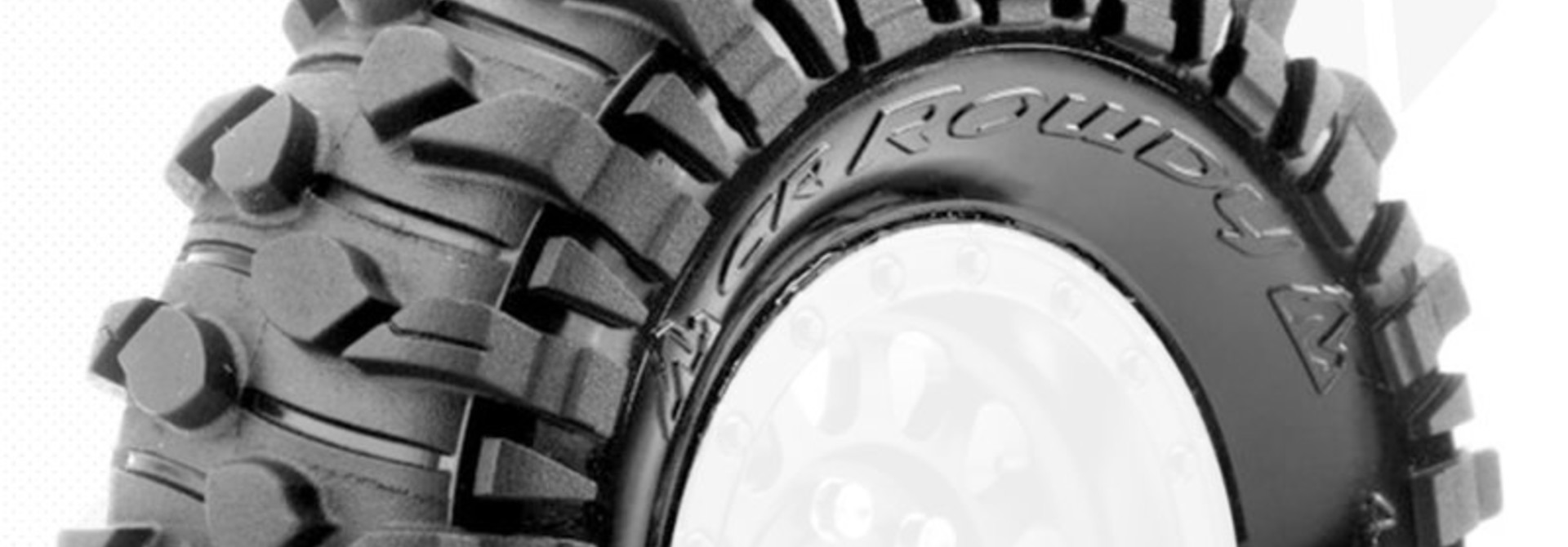 Louise RC - CR-ROWDY - Class 1 - 1-10 Crawler Tires - Super Soft - for 1.9 Wheels - L-T3347VI