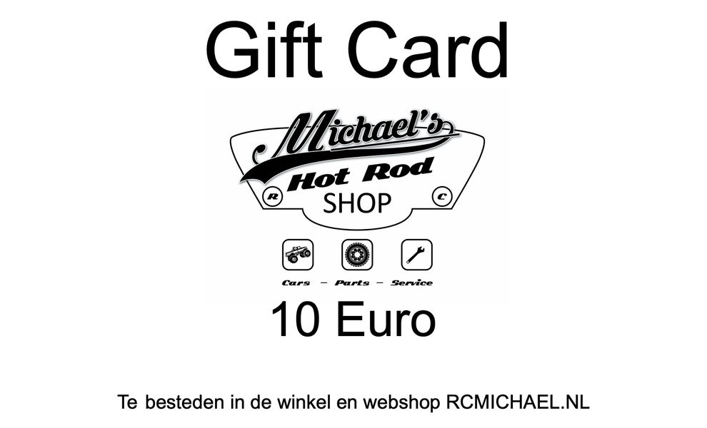 Nieuw Michael's Hot Rod RC Shop Gift Card