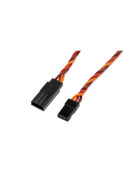 Revtec - Servo verlengkabel - Gedraaide HD siliconen-kabel - JR/Hitec - 22AWG / 60 Strengen - 10cm - 1 st