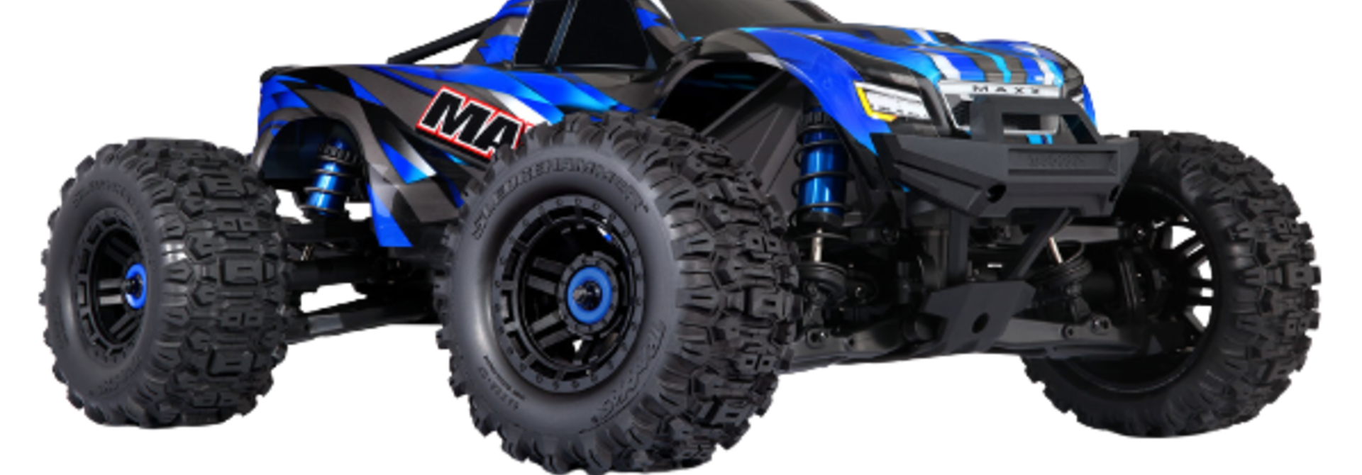 Traxxas Wide Maxx 1/10 Scale 4WD Brushless truck Blue TRX89086-4BLUE