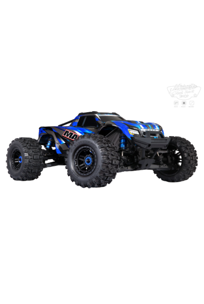 Traxxas Wide Maxx 1/10 Scale 4WD Brushless truck Blue TRX89086-4BLUE