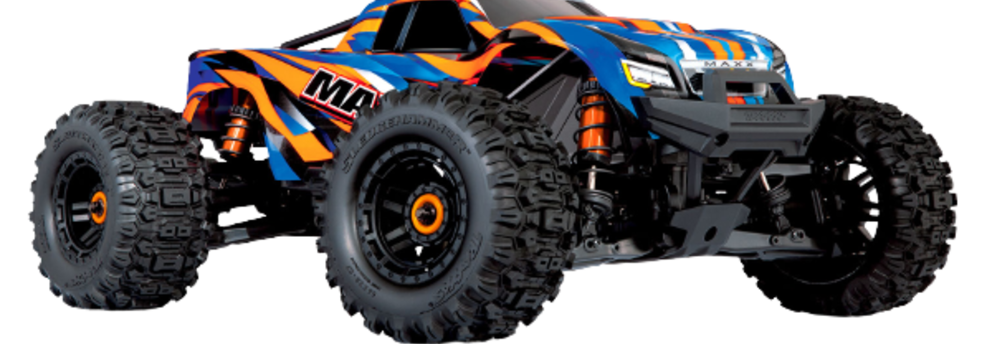 Traxxas Wide Maxx 1/10 Scale 4WD Brushless truck Orange TRX89086-4ORNG