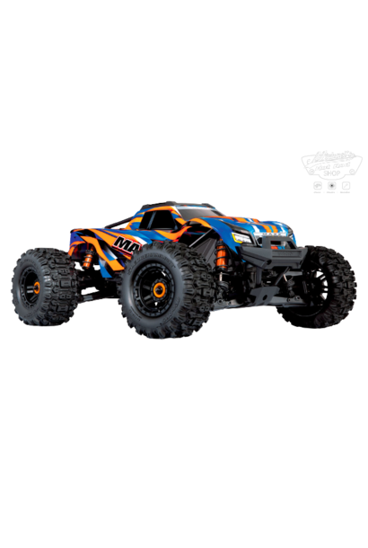 Traxxas Wide Maxx 1/10 Scale 4WD Brushless truck Orange TRX89086-4ORNG