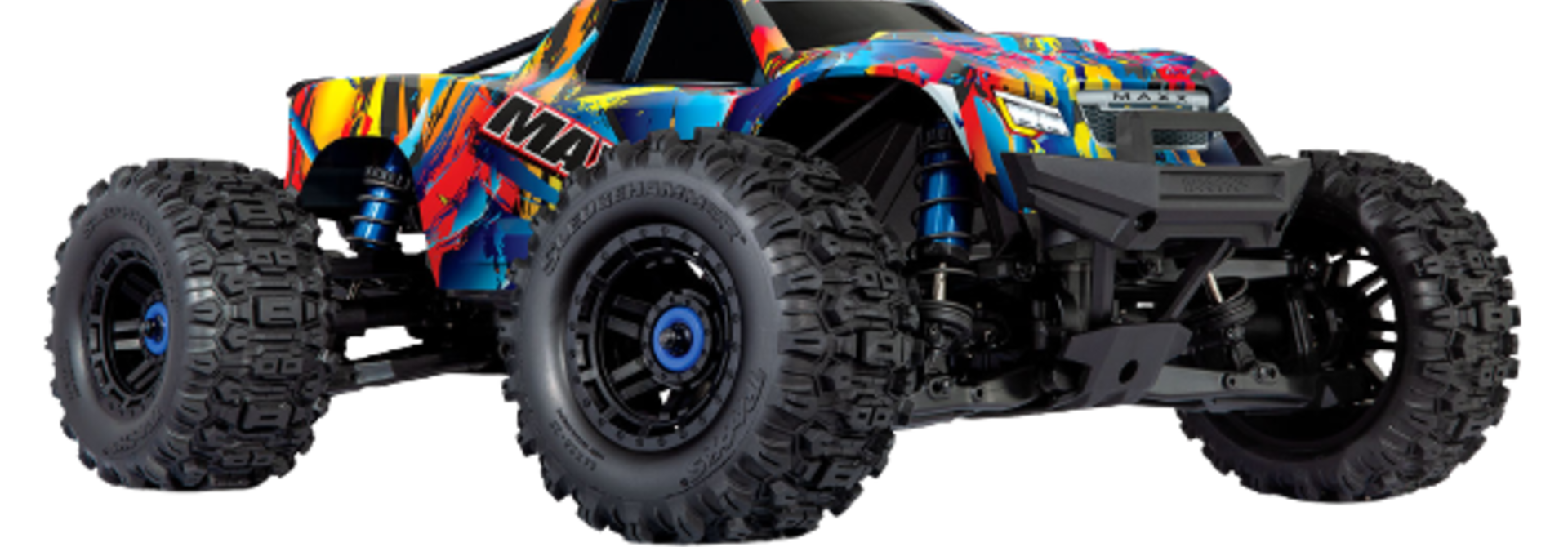 Traxxas Wide Maxx 1/10 Scale 4WD Brushless truck Rock & Roll TRX89086-4RNR