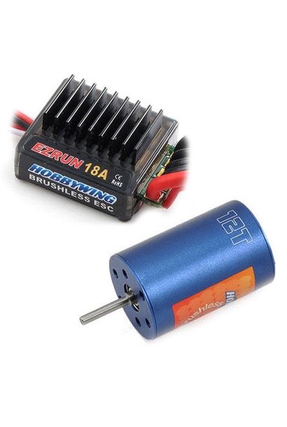 Hobbywing EzRun Combo A1, 7800kv, 12T, 1/18, HW81030000