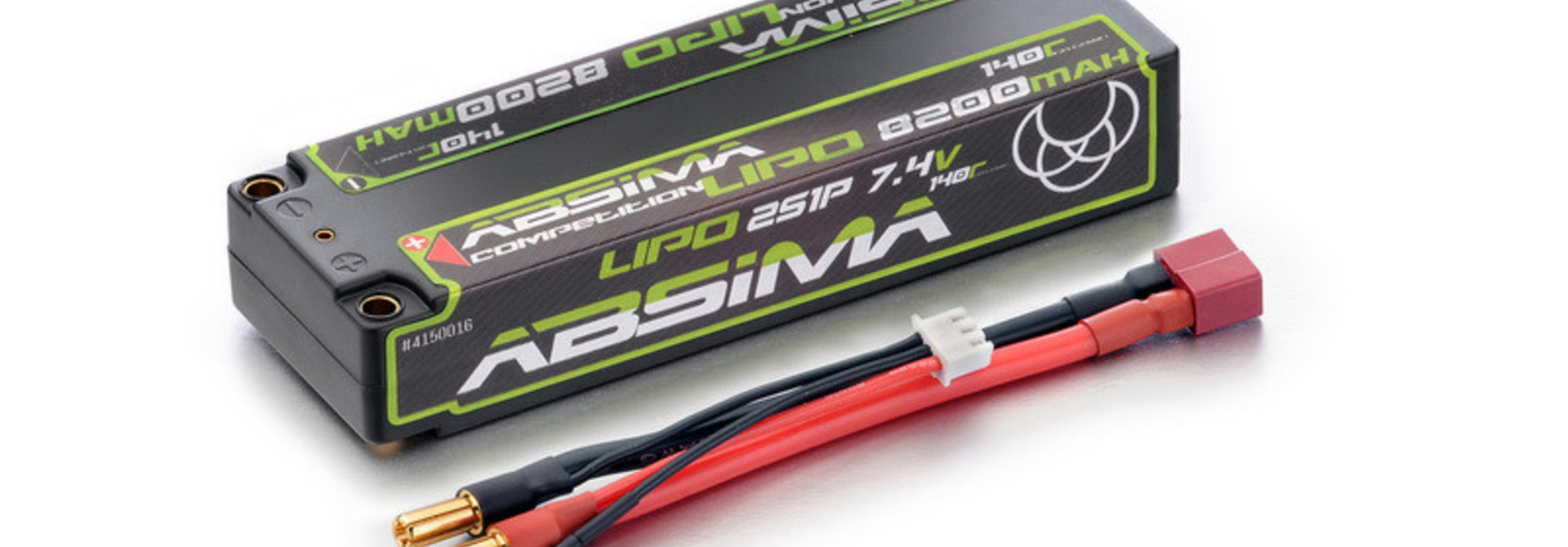 Competition Lipo 8200mAh 140C 2S1P HC 5mm 4150016