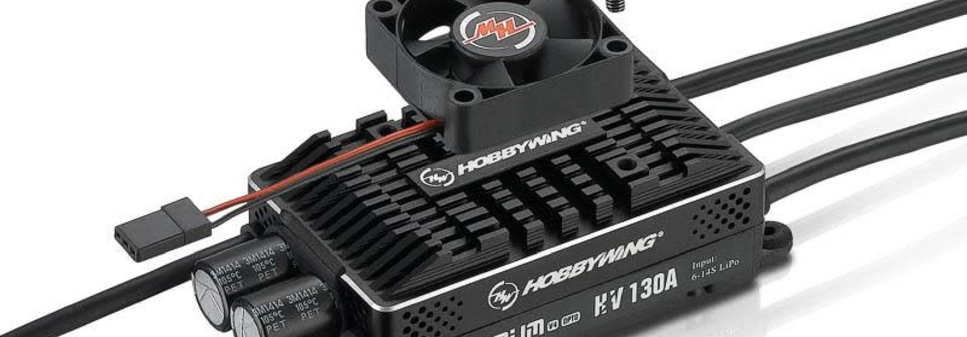 Hobbywing Platinum Pro 130A HV ESC V4 5-14s, OPTO