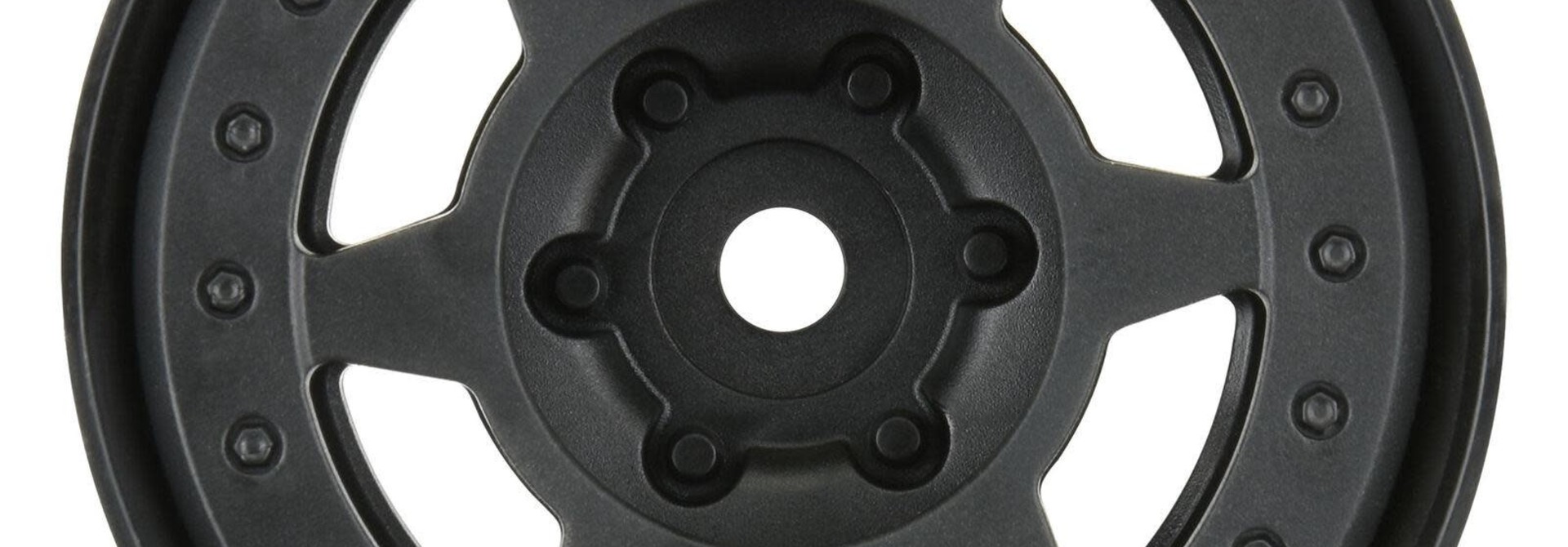 1/10 Holcomb F/R 1.9" Crawler Bead-Loc Wheels (2) Black