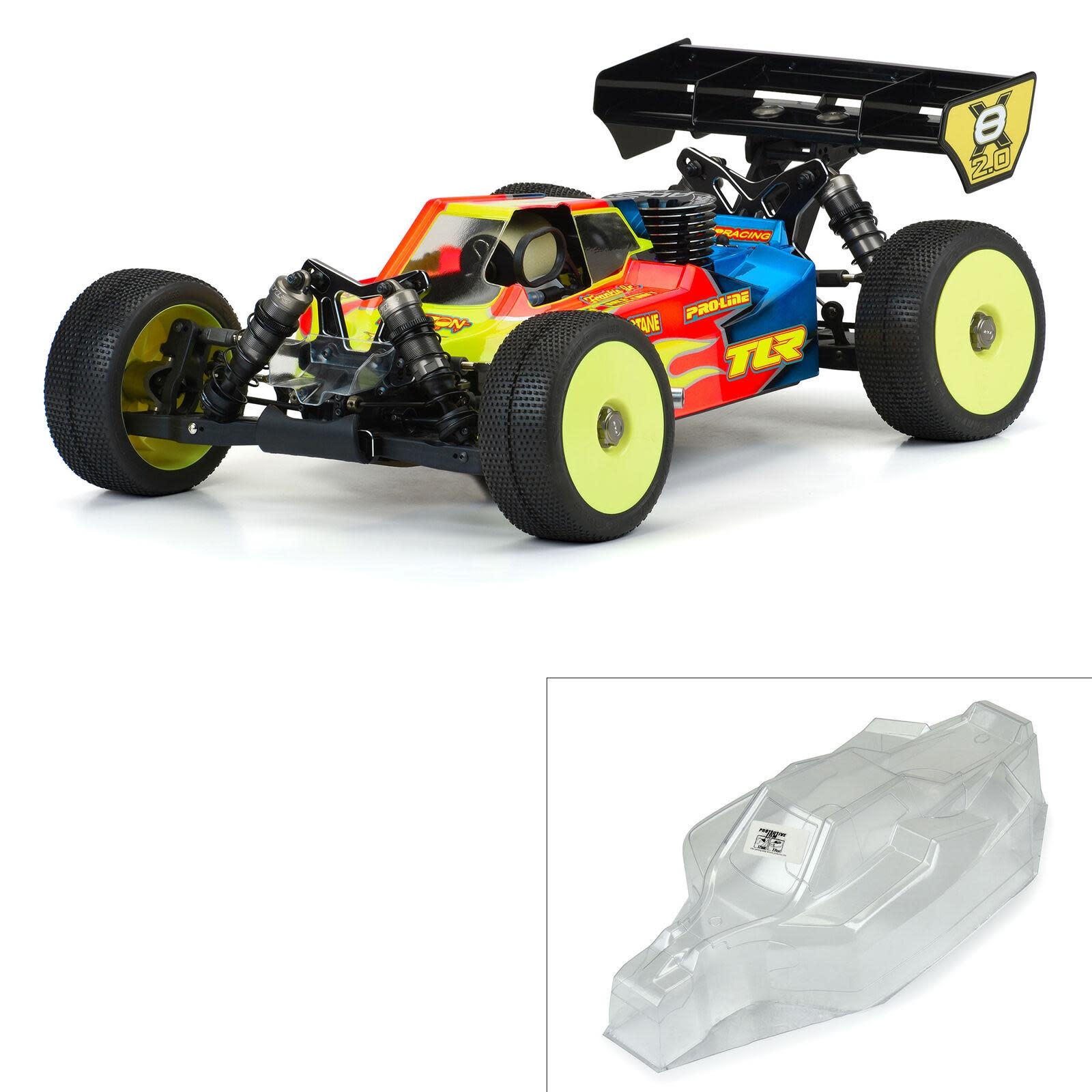 1/8 Axis Clear Body for TLR 8ight-X/E 2.0-1