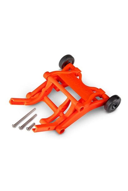 Wheelie bar, assembled (orange) (fits Slash, Stampede, Rustler, Bandit series)