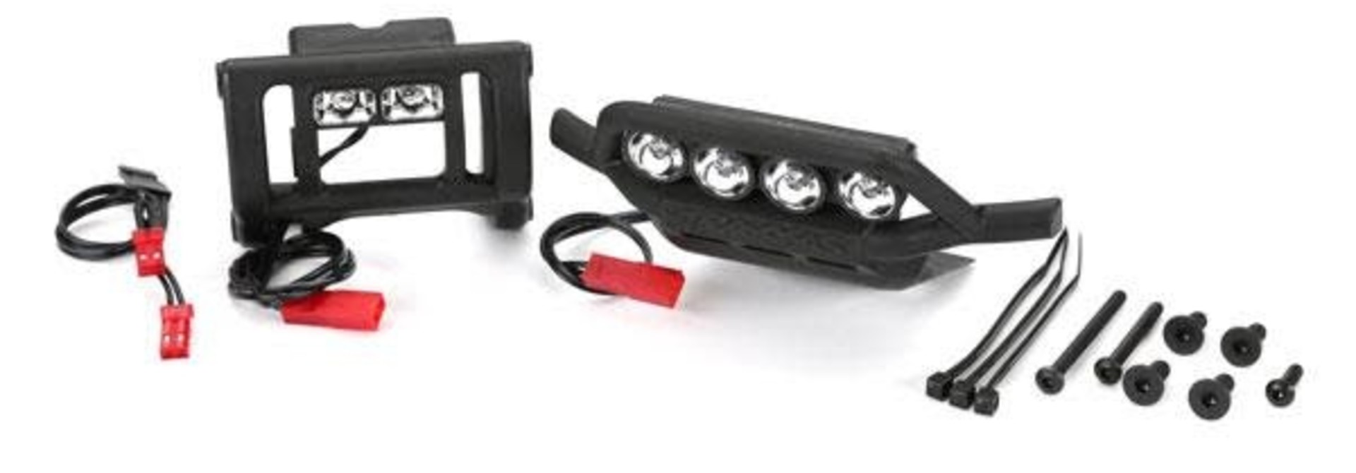 LED light set, complete (includes front and rear bumpers with LED light bar, rear LED harness, & BEC Y-harness) (fits 2WD Rustler or Bandit)