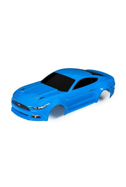 Body, Ford Mustang, Grabber Blue (painted, decals applied)