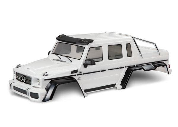 Body, Mercedes-Benz G 63, complete (pearl white) (includes grille, side mirrors, door handles, & windshield wipers)-2